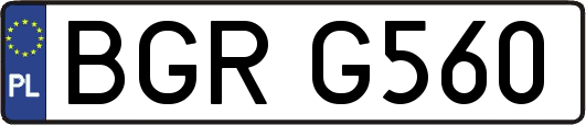 BGRG560