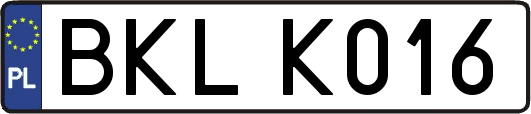 BKLK016