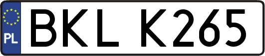 BKLK265