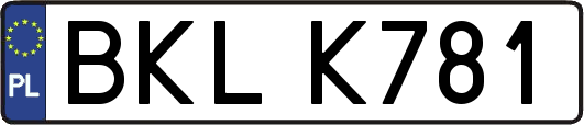 BKLK781