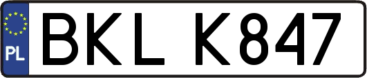 BKLK847