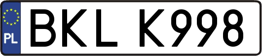 BKLK998