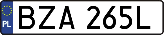 BZA265L