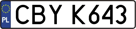 CBYK643