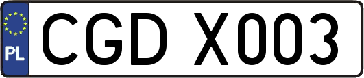 CGDX003