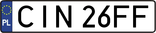 CIN26FF