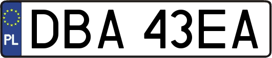 DBA43EA