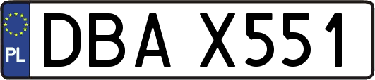 DBAX551