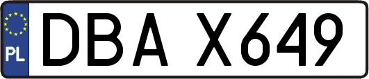 DBAX649