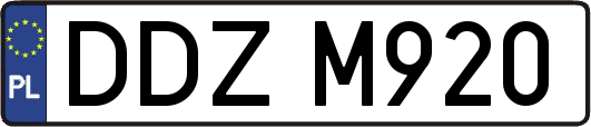 DDZM920