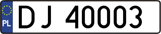 DJ40003