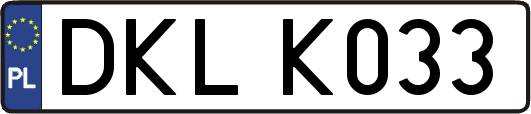 DKLK033