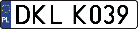 DKLK039