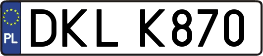 DKLK870