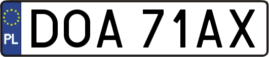 DOA71AX