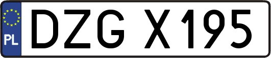 DZGX195