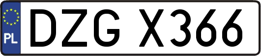 DZGX366
