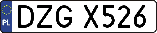 DZGX526