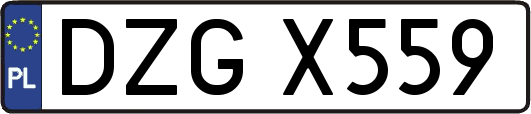 DZGX559