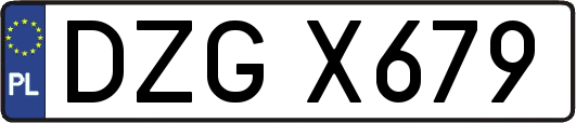 DZGX679