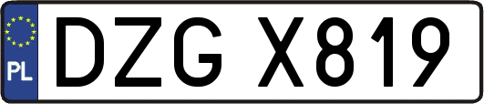 DZGX819