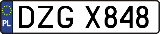 DZGX848