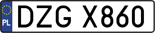 DZGX860