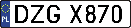 DZGX870