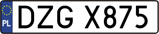 DZGX875