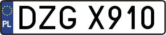 DZGX910