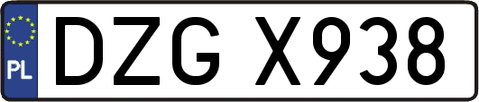 DZGX938