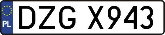 DZGX943