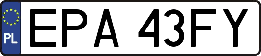 EPA43FY