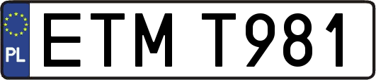 ETMT981
