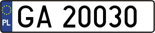 GA20030