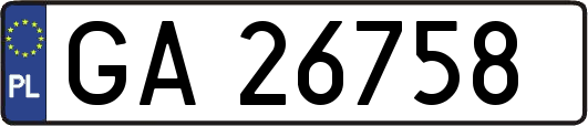 GA26758