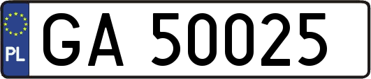 GA50025