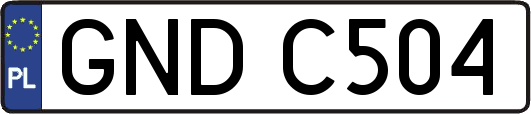 GNDC504