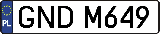 GNDM649
