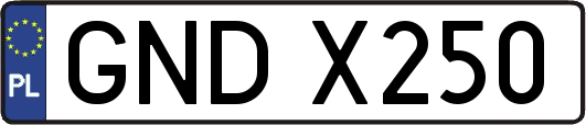 GNDX250