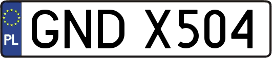 GNDX504