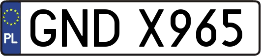 GNDX965