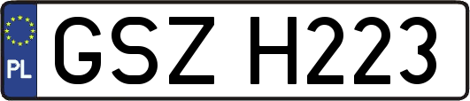 GSZH223