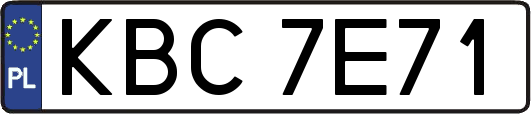 KBC7E71
