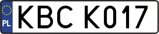 KBCK017