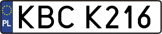 KBCK216