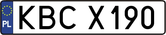 KBCX190