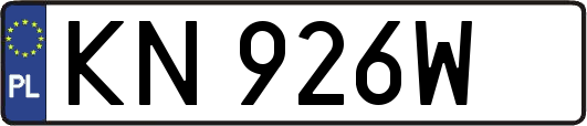 KN926W