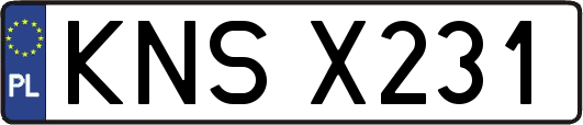 KNSX231