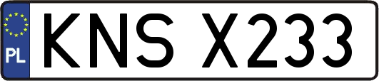 KNSX233
